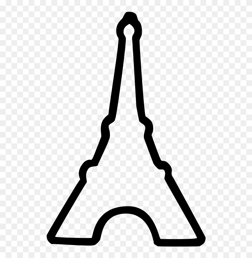 Dibujo Torre Eiffel Animada Clipart