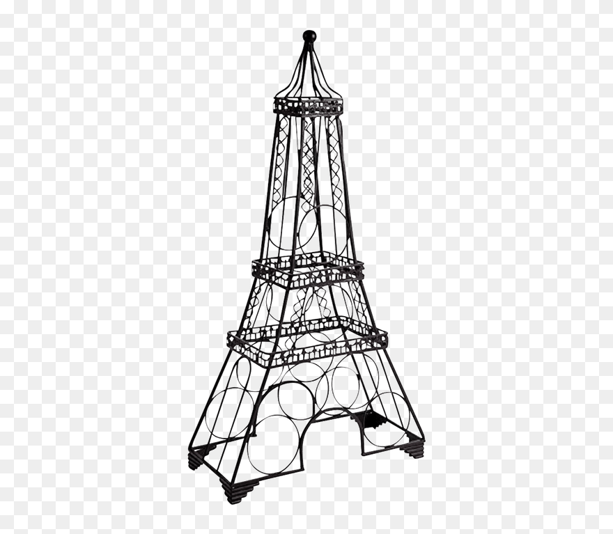 Eiffel Tower Wine Rack Clipart