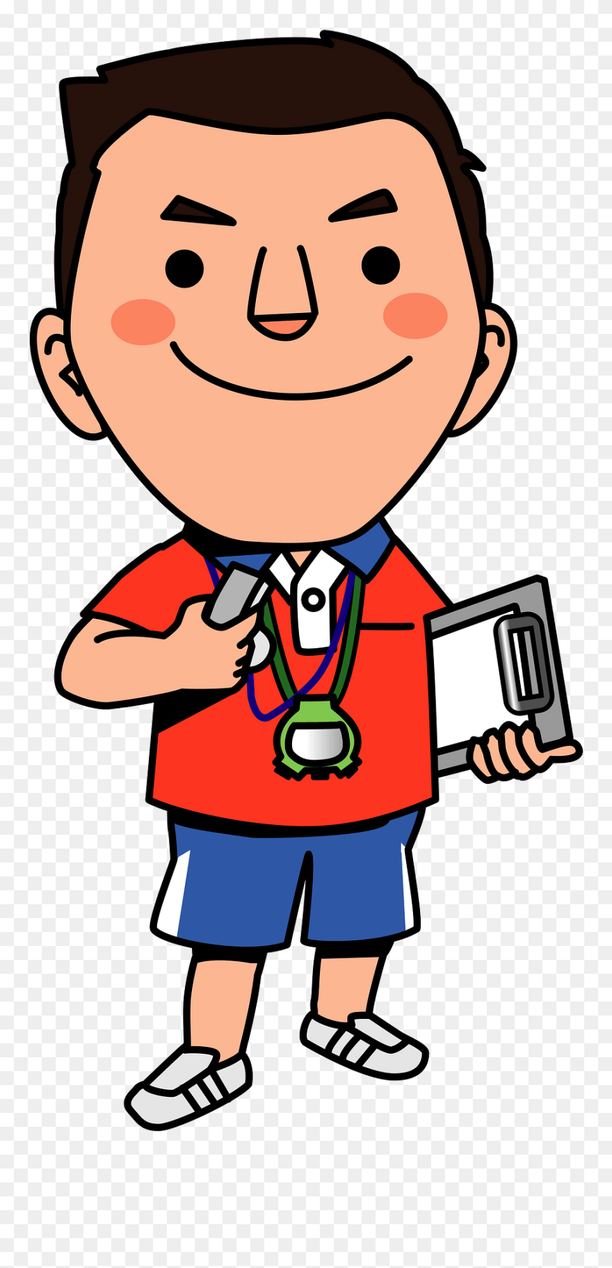 コーチ イラスト Clipart