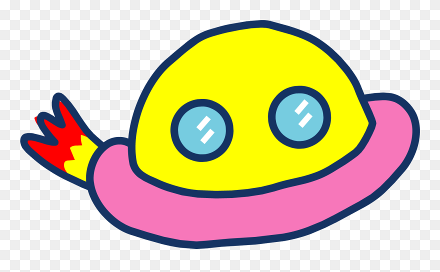 Spaceship Clipart Ufo - Tamagotchi Ufo - Png Download