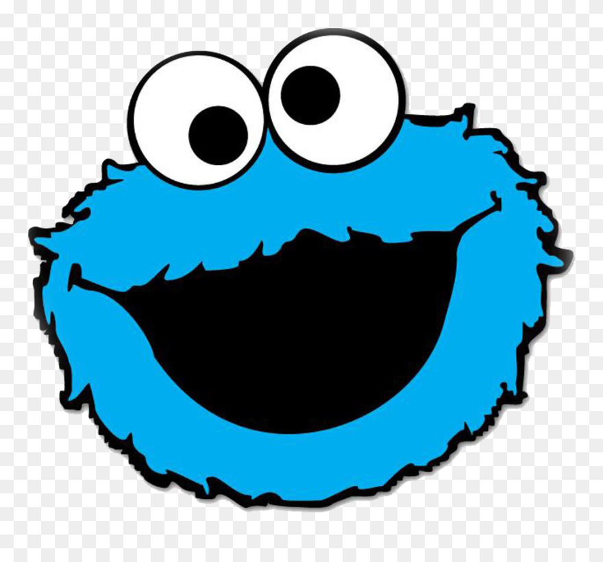 Cookie Monster Png Background Image - Sesame Street Cartoon Cookie Monster Clipart
