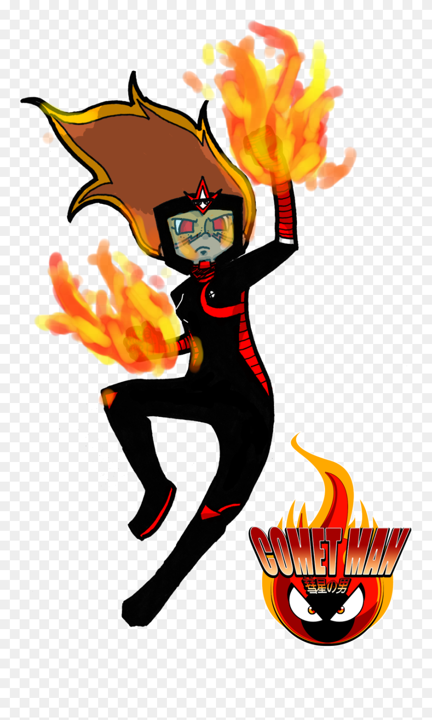 Comet Man Saturday Am Clipart