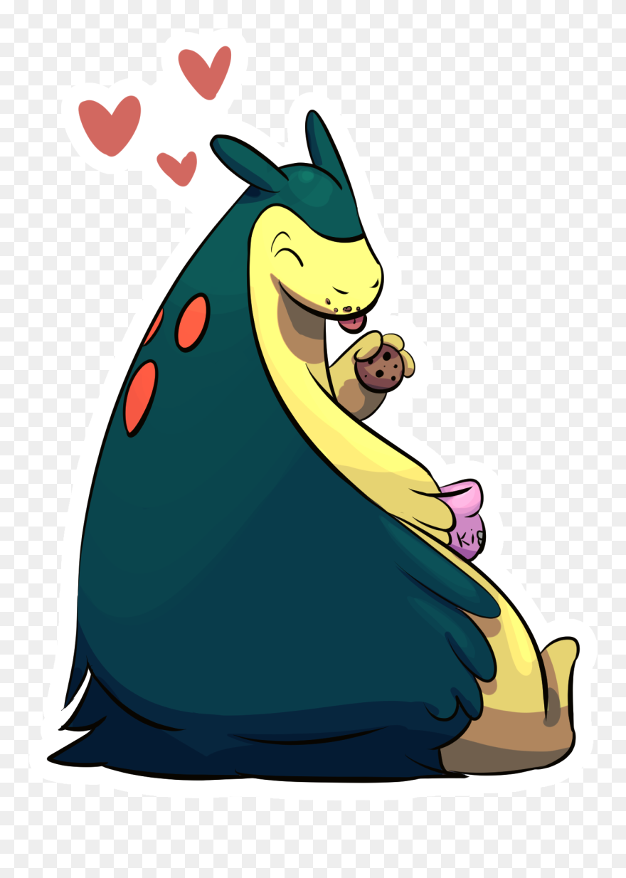 Pocket Cookie Monster - Cartoon Clipart