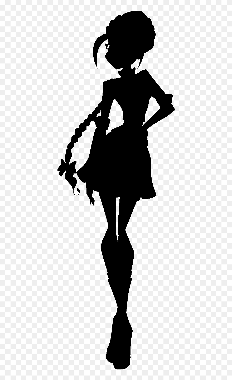 Shoe Illustration Character Silhouette Fiction - Character Silhouette Png Clipart