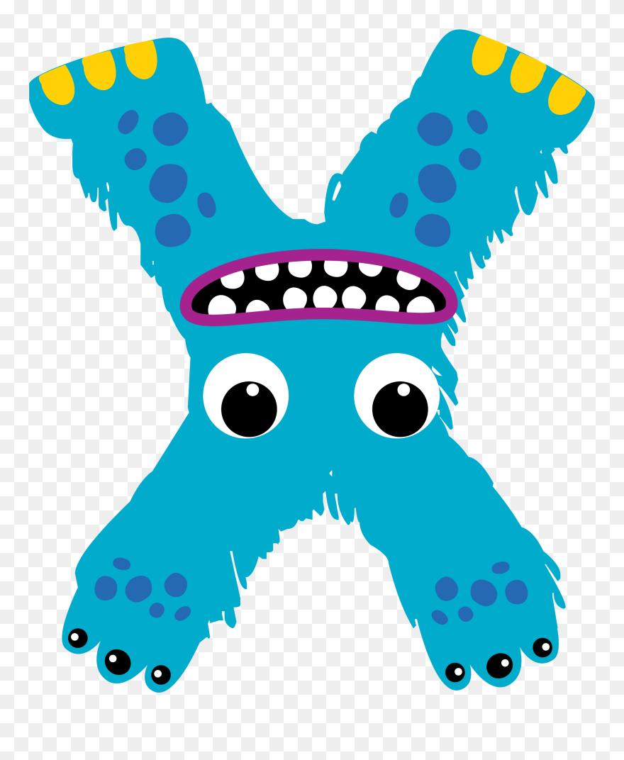 Canvases Girl Monster Alphabet Png Clipart