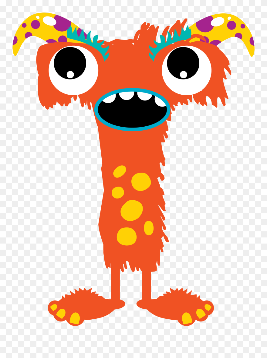Canvases Girl Monster Alphabet Png Clipart