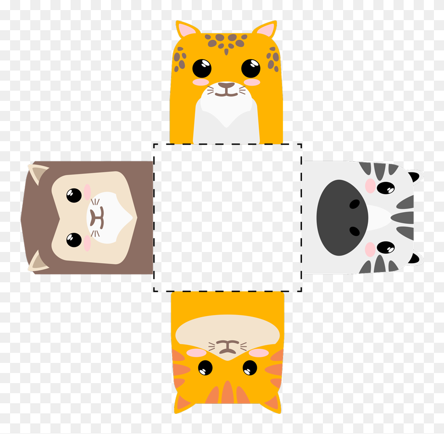 Set Of Animals Light Switch Cover Decal Clipart