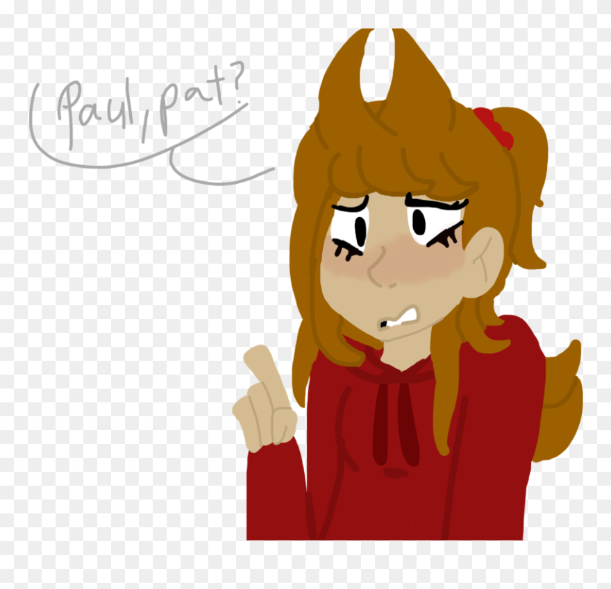 Uhh Clipart Image Black And White Library Pat Drawing - Paul Mlp Eddsworld - Png Download