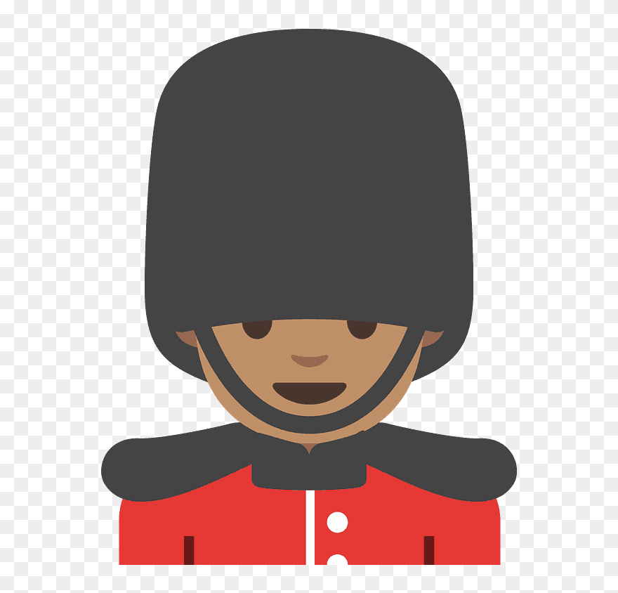 Guard Emoji Clipart - Пнг Картинки Англии - Png Download