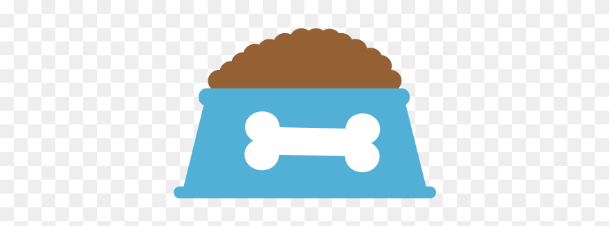 #dog #dogs #food #dogfood #bowl - Illustration Clipart