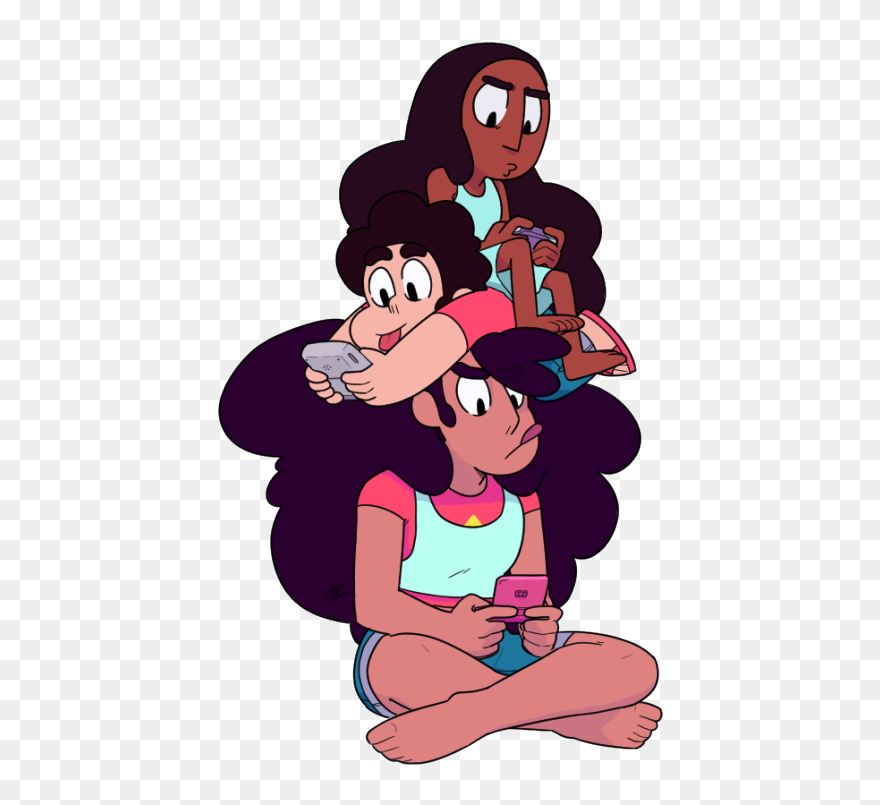 Steven Universe Connie E Steven Clipart