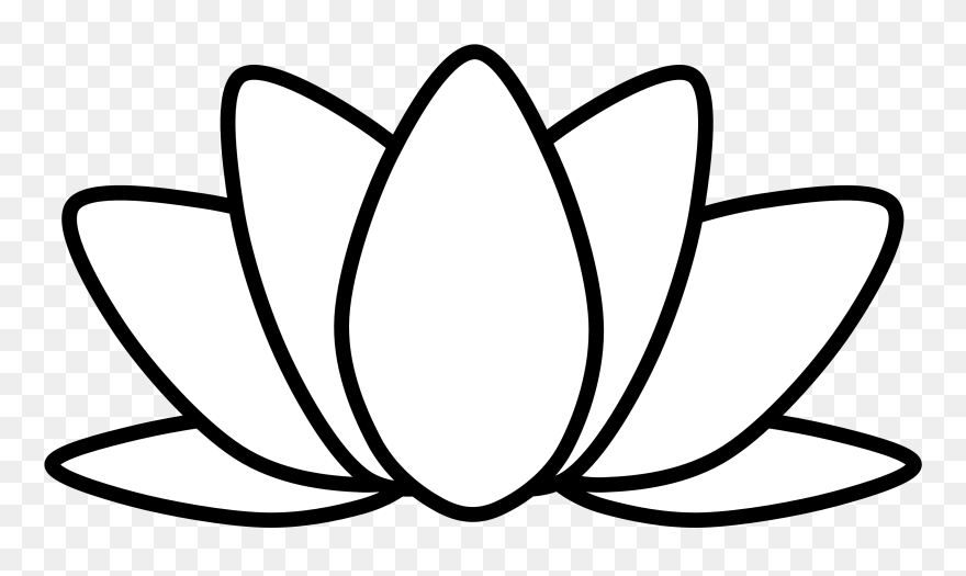 White Lotus Holistic Healing Logo Clipart
