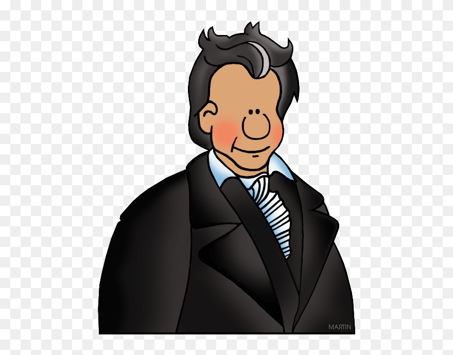United States Clip Art By Phillip Martin, Famous People - Cartoon - Png Download