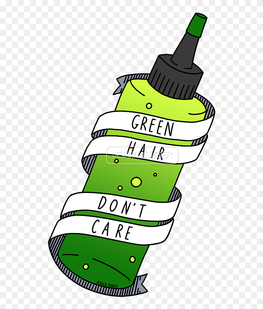 Hair Coloring Clipart