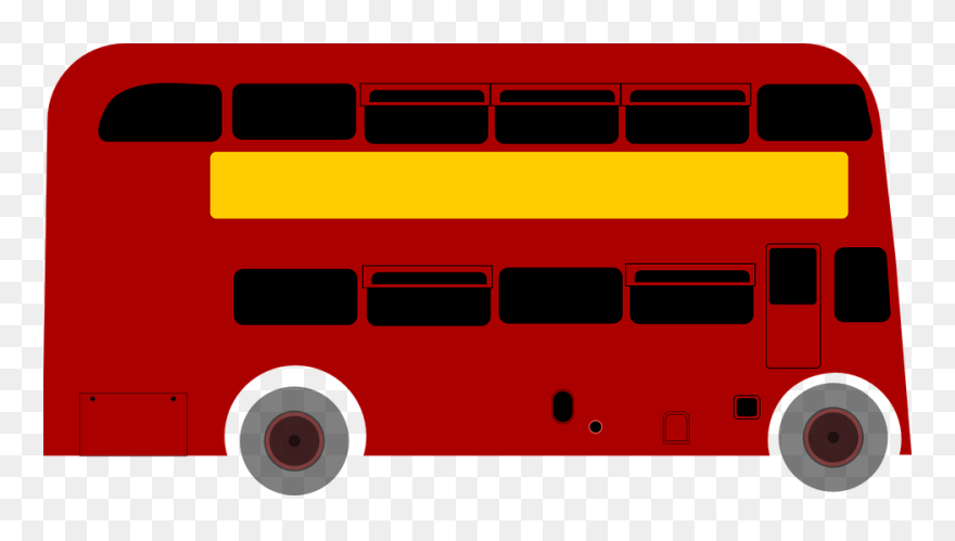 London Bus Cartoon Png Clipart