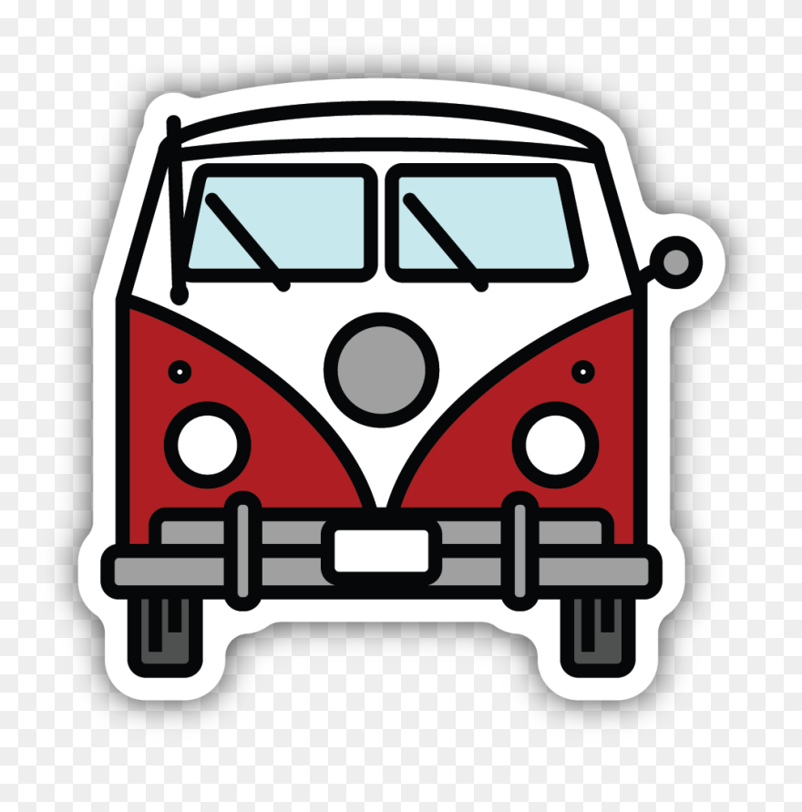 Bus Sticker Clipart