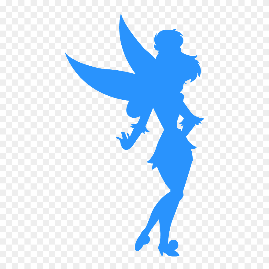 Tinkerbell Silhouette Clipart