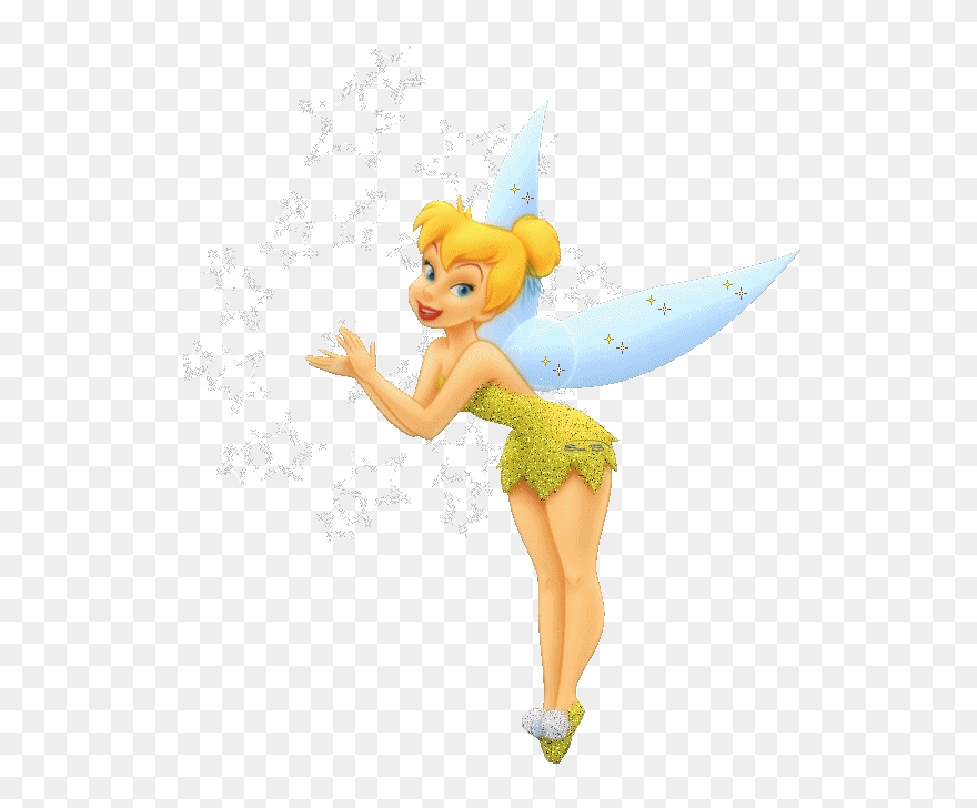 Domingo, 4 De Enero De - Tinkerbell Spreading Pixie Dust Clipart