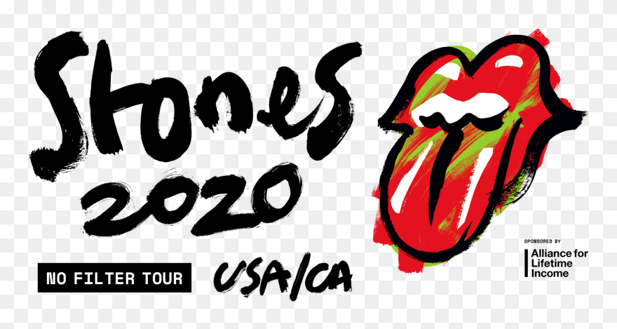 Stones 2020 No Filter Tour - Rolling Stones Tour 2020 Clipart