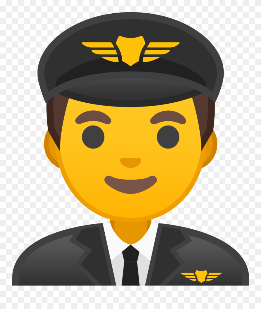 Pilot Clipart Profession, Pilot Profession Transparent - Pilot Icon - Png Download