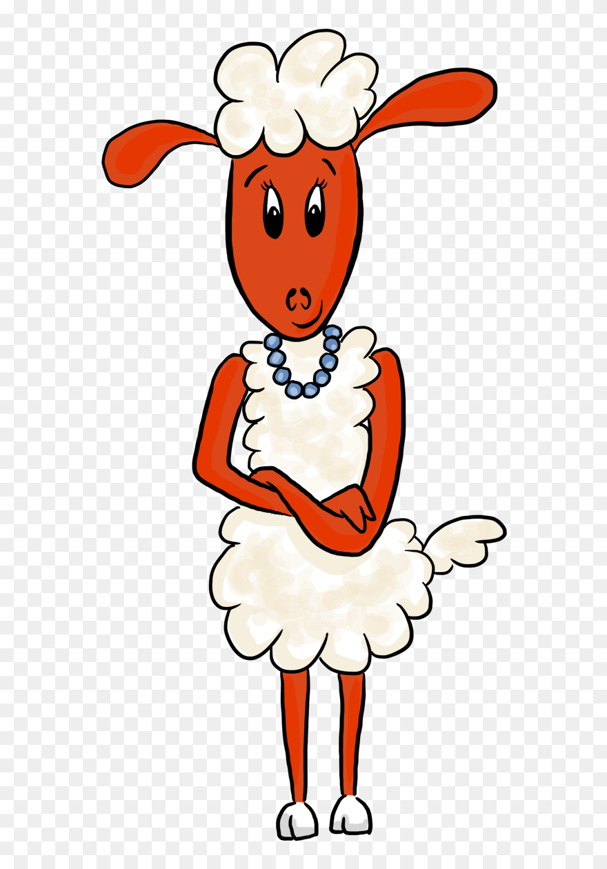 Sheep Orange Clipart