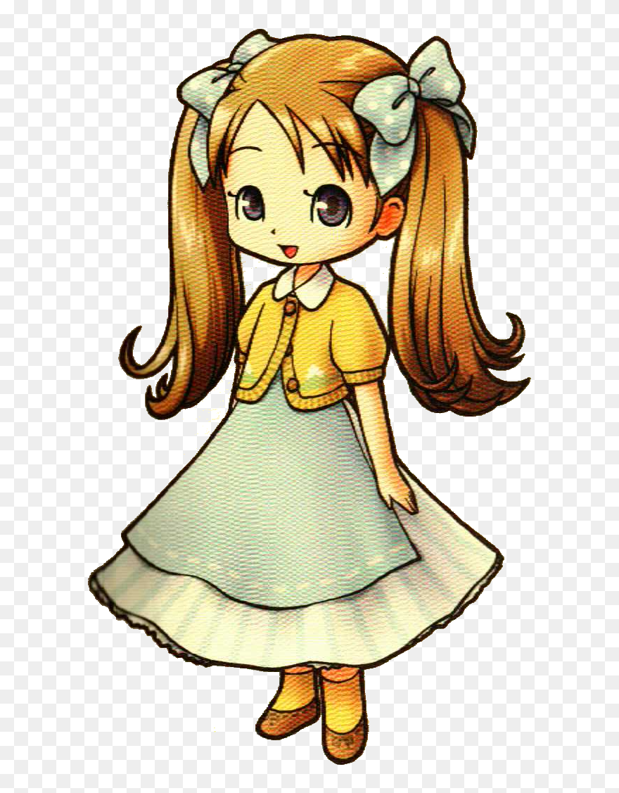 Toddler - Harvest Moon Twin Villages Child Clipart