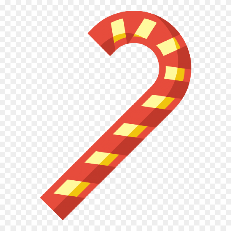 Striped Christmas Candy Png Image - Christmas Icon Color Clipart