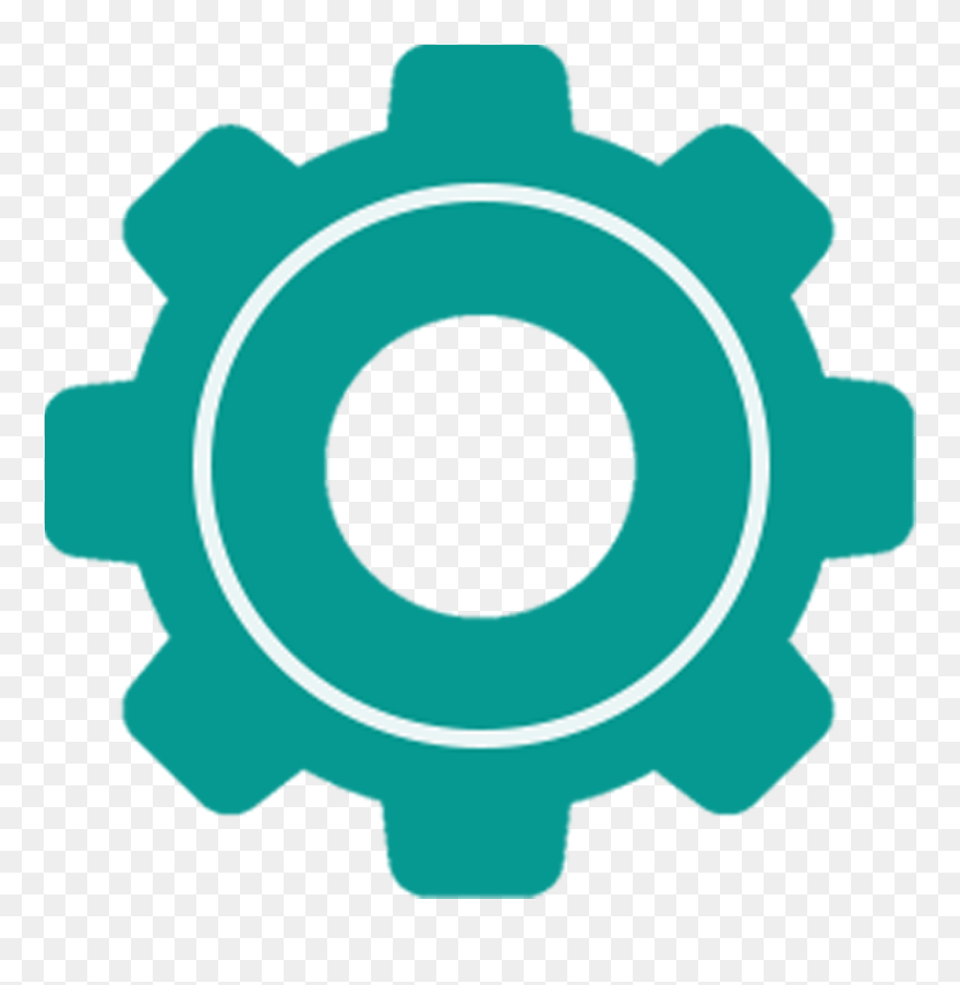 Blue Sprocket Icon Clipart (5687302) PinClipart