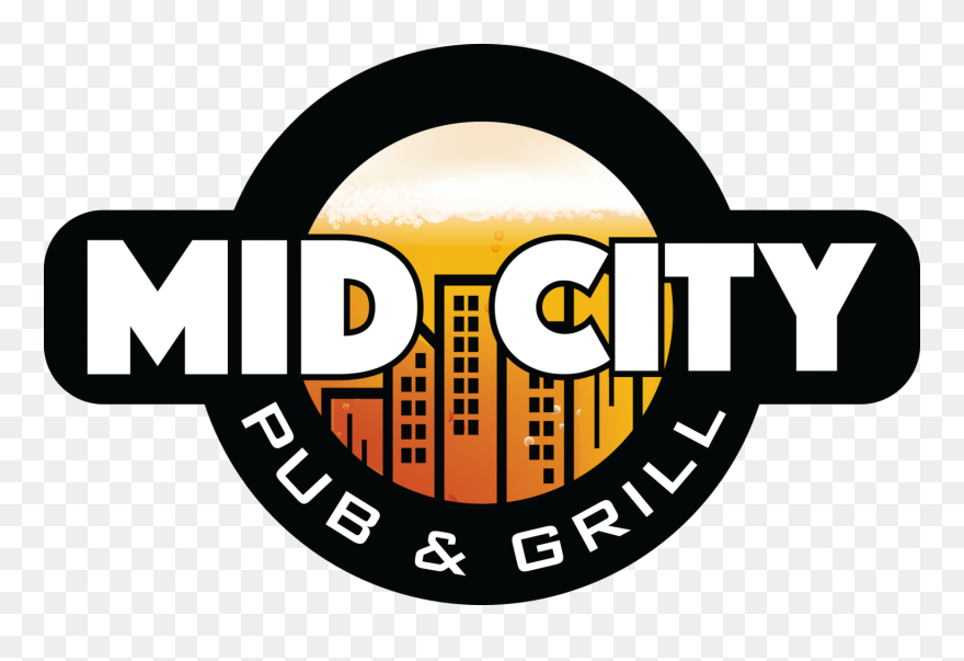 Graphic Royalty Free Brunch Clipart Sunday Football - Mid City Pub And Grill - Png Download