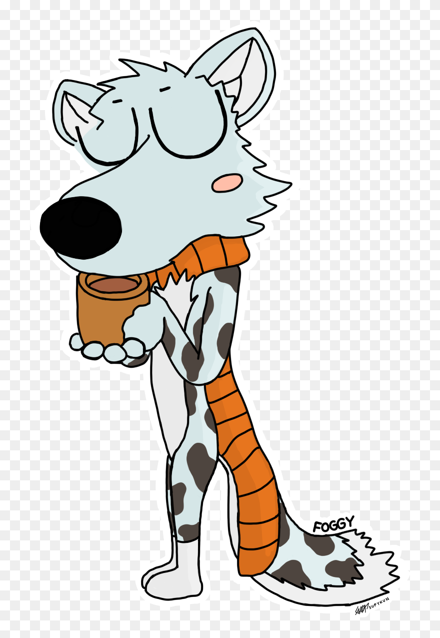 Foggy Leopard - Cartoon Clipart