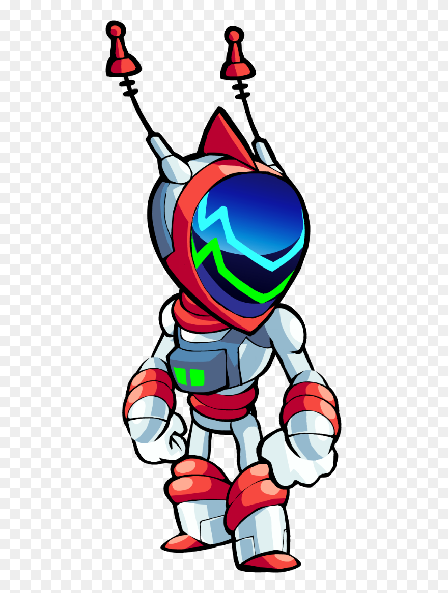 Atomic Orion 1 - Orion Brawlhalla Clipart
