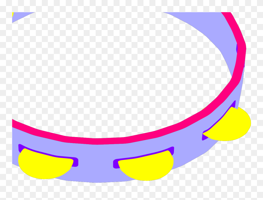 Tambourine Svg Clip Arts - Png Download