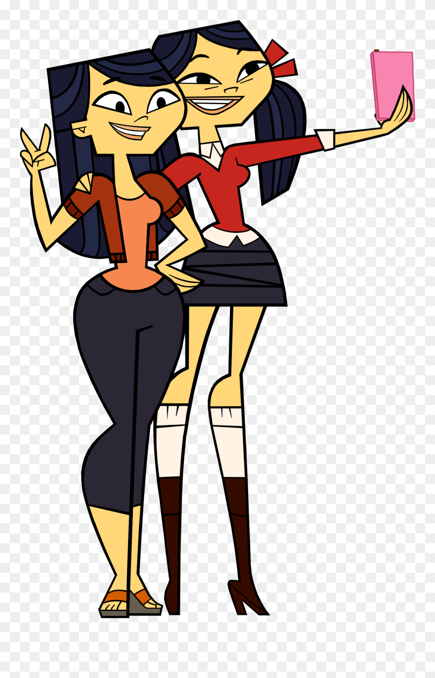 Emmaxkitty Selfie - Total Drama Kitty Png Clipart
