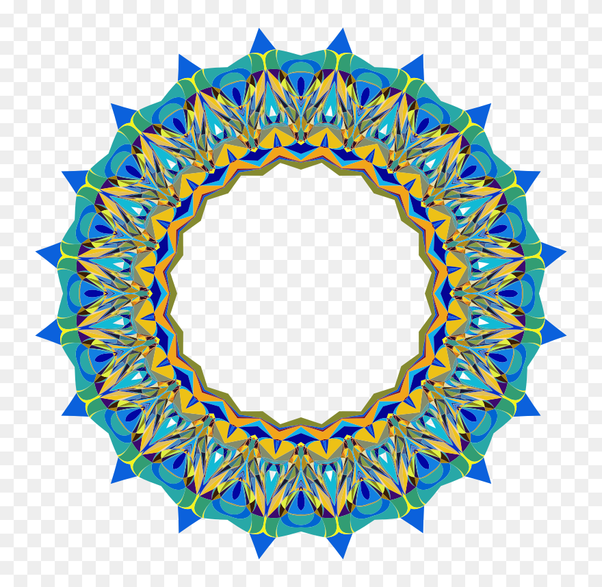 Abstract Geometric Frame - Clip Art - Png Download