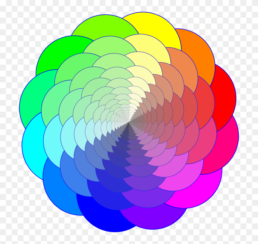 Flower,symmetry,petal - Geometric Shape Clipart