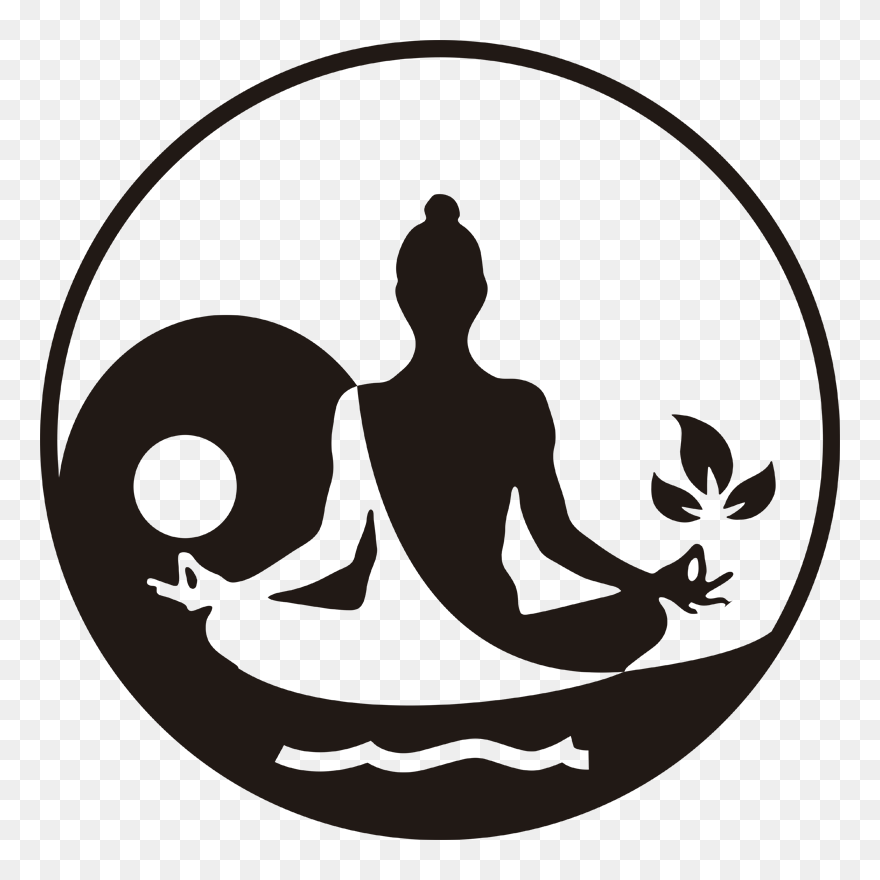 Meditating Buddha Home Wall Sticker - Imagenes De Buda Para Dibujar Clipart