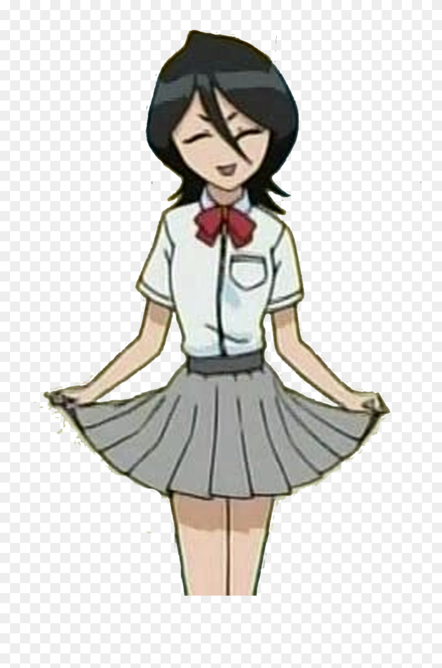 Rukia Kuchiki Has A School Uniform Render By Alerkina2 - Rukia Kuchiki School Uniform Clipart