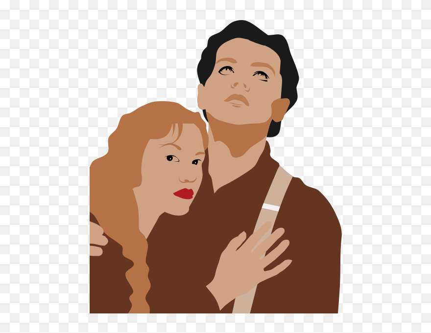 Titanic Couple - Transparent Titanic Jack And Rose Clipart