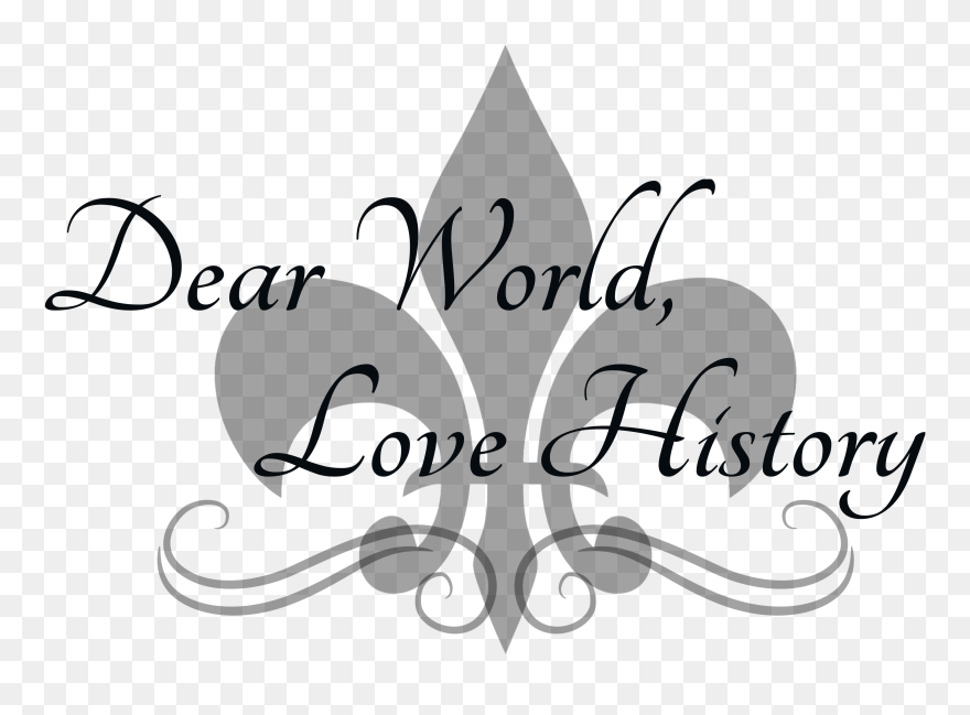 Dear World, Love History Clipart