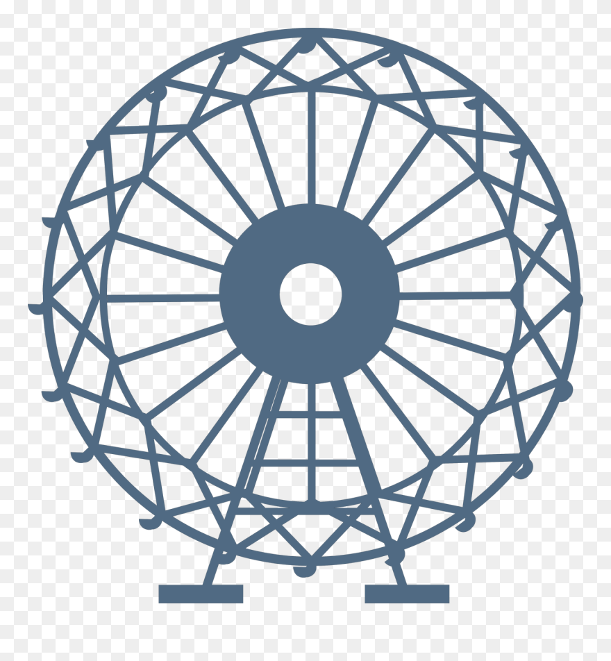 Transparent Ferris Wheel Png - Vector Graphics Clipart