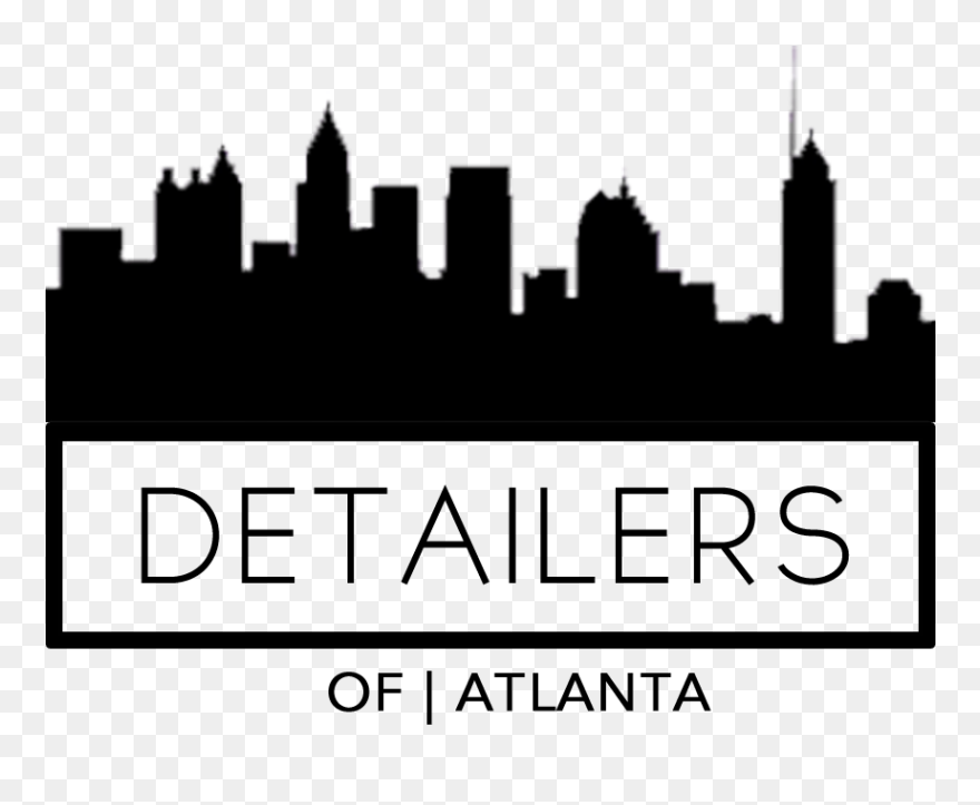 Atlanta Skyline Silhouette Clipart