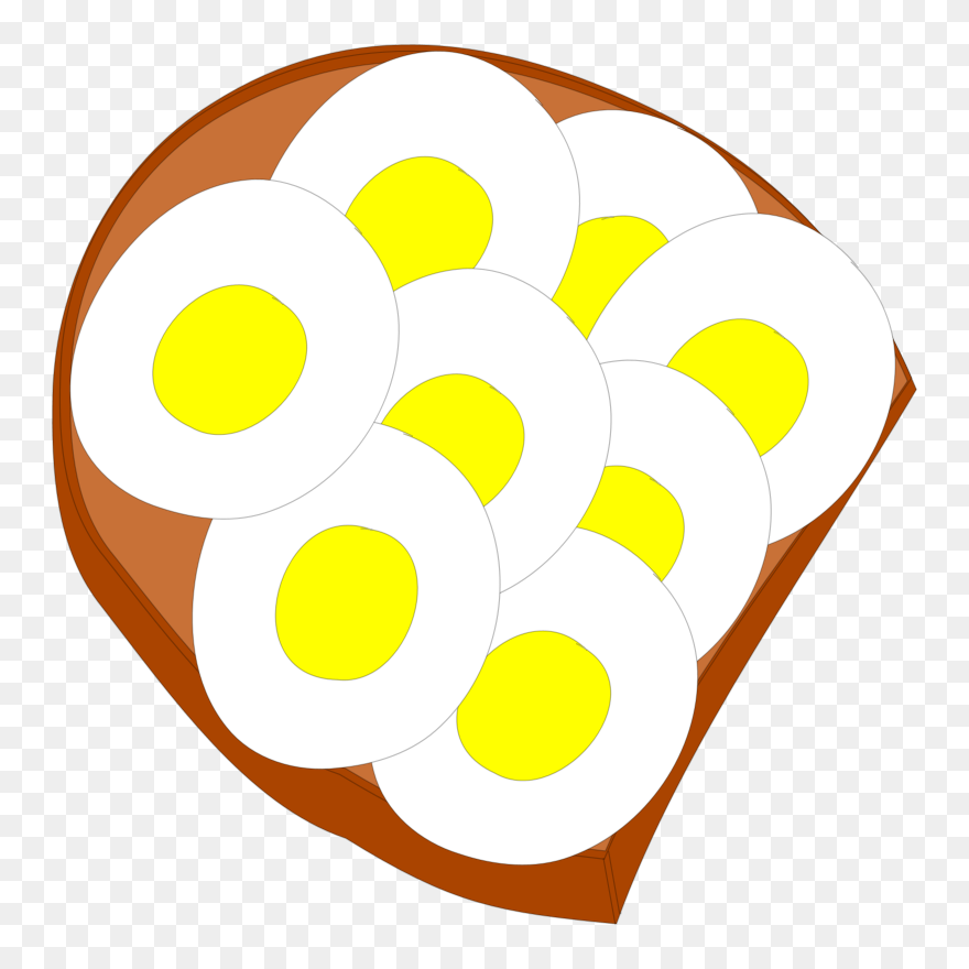 Bread Clip Art Download - Egg Sandwich - Png Download