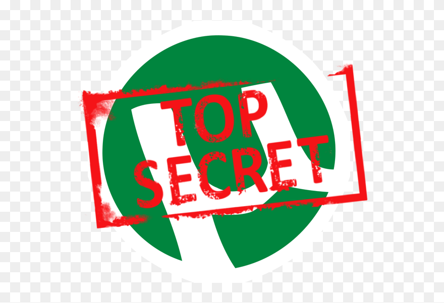 Mystery Clipart Top Secret - Emblem - Png Download