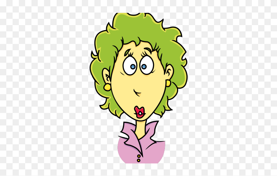 Surprised Woman Clipart - Png Download