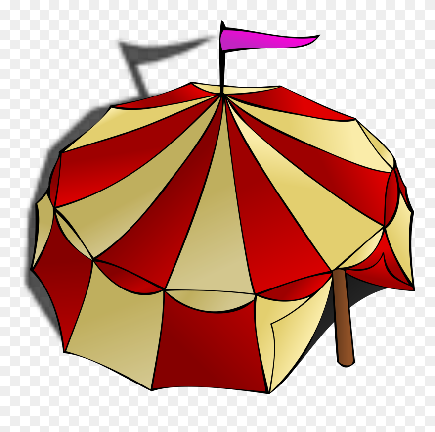 Circus Tent Clip Art - Png Download