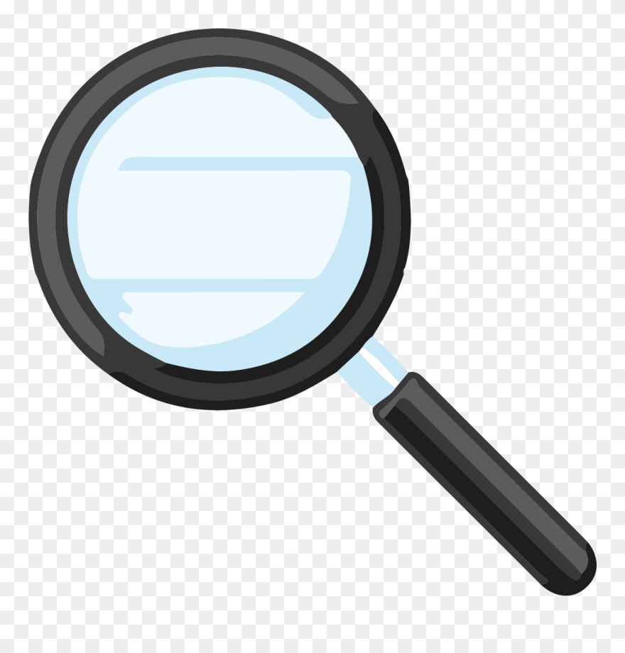 Magnifying Clipart Evidence Based Practice - Evidence Magnifying Glass Cartoon - Png Download