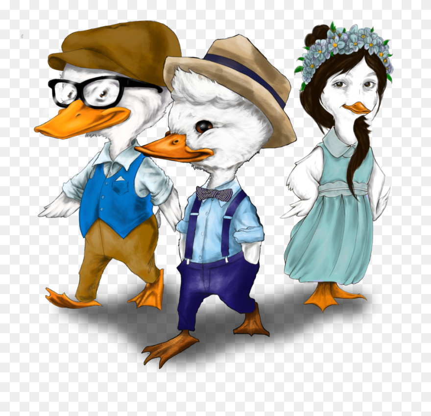 Little Duck Ducks Clipart