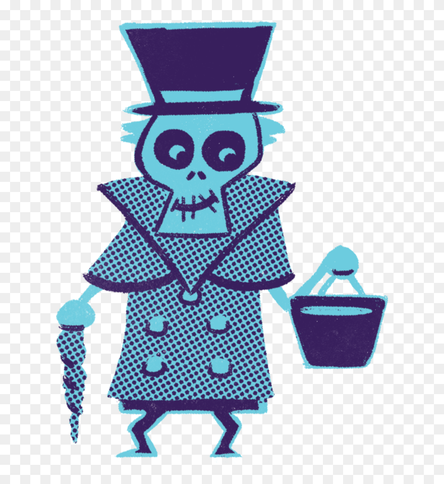 Hm50-hatboxghoststicker Clipart