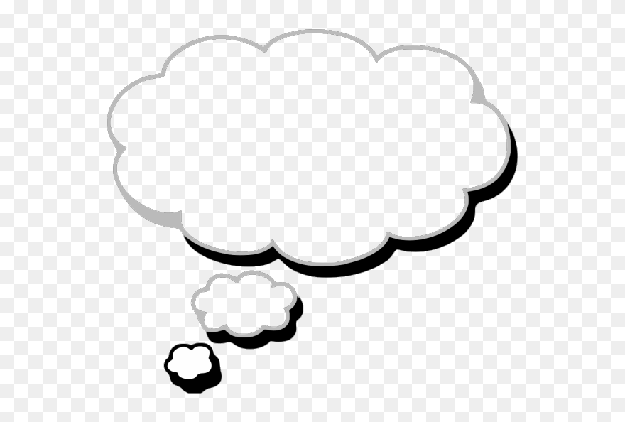 Thought Cloud Blue Th Png Icons - Png White Dream Cloud Clipart