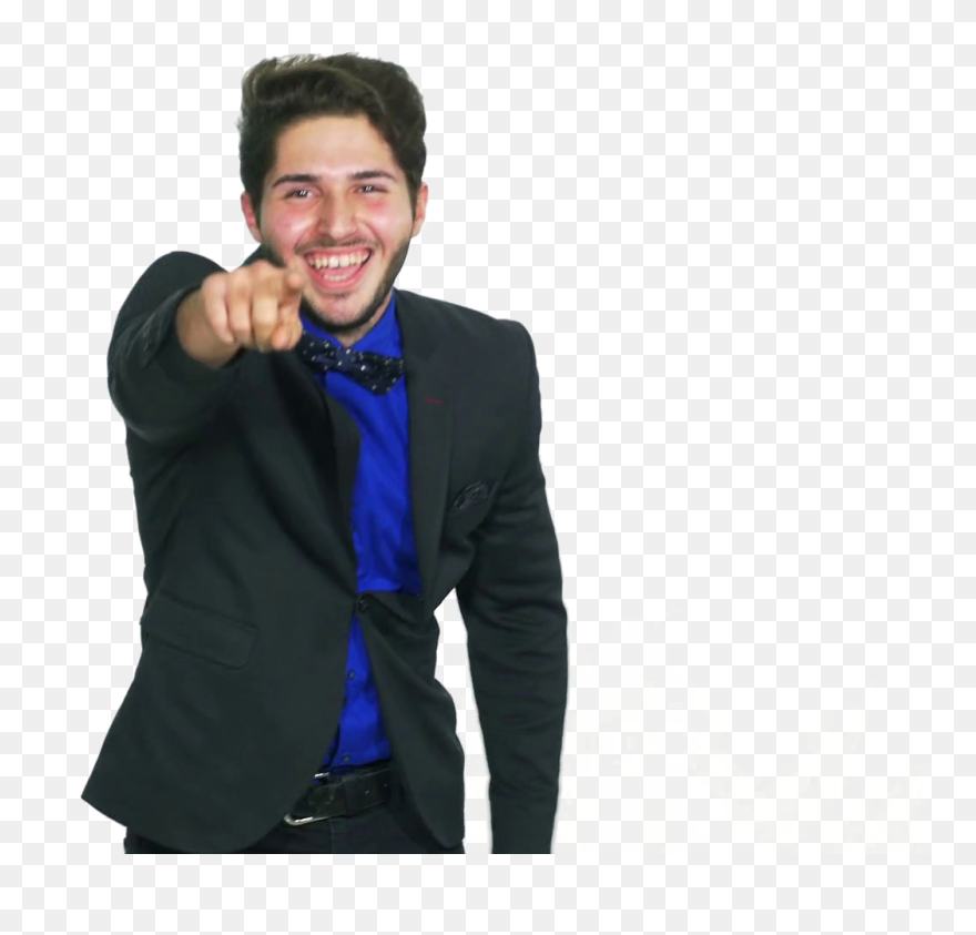 Man Pointing Finger Png Transparent Image - Man Pointing And Laughing Clipart